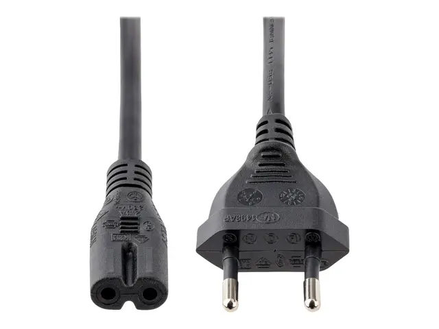 StarTech.com 3m (10ft) Laptop Power Cord, EU Plug to C7, 2.5A 250V...