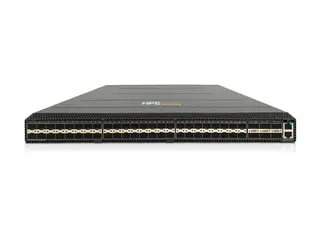 HPE Aruba CX 10000-48Y6C - Switch - L3 - Styrt 48 x 1/10/25 Gigabit Ethernet SFP / SFP+ / SFP28 + 6 x 40/100 Gigabit QSFP+ / QSFP28 - bakside til front-luftflyt - rackmonterbar