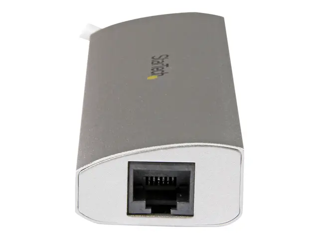 StarTech.com 3-Port USB 3.0 Hub with Gigabit Ethernet - Up to 5Gbp...