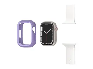 OtterBox EXO EDGE - Støtfanger for smartarmåndsur polykarbonat, TPE - tilbakestillingspurpur