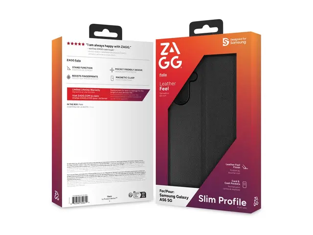 ZAGG Defence - Lommebok for mobiltelefon folio svart Samsung Galax...