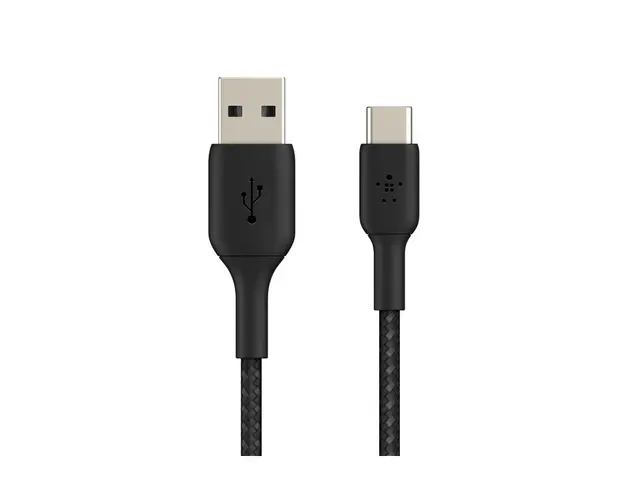 Belkin BoostCharge - USB-kabel 24 pin USB-C (hann) til USB 2 m svart