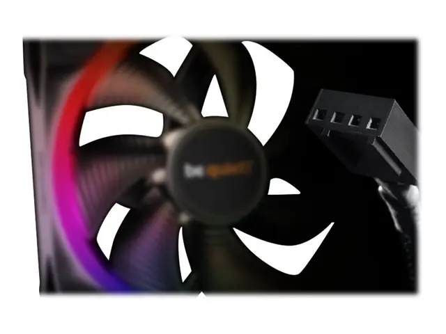 be quiet! Light Wings - Kabinettvifte PWM 140 mm svart