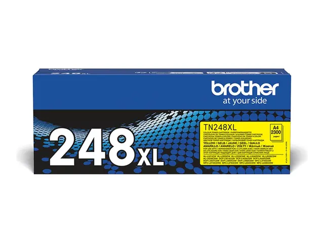 Brother TN248XLY - Høy ytelse gul original boks tonerpatron for DC...