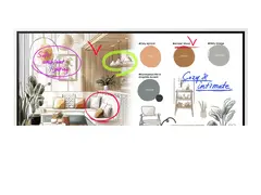 Samsung Flip WM85FX - 85" Diagonalklasse WMFX Series LED-bakgrunnsbelyst LCD-skjerm utdanning / næringsliv - med innebygd interaktiv tusjtavle, berøringsskjerm (flerberørings) - Tizen OS - 4K UHD (2160p) 3840 x 2160 - gråhvit