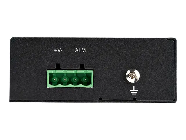 StarTech.com PoE+ Industrial Fiber to Ethernet Media Converter 60W...