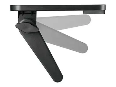 Neomounts AWL28-220BL1 - Hylle for medieboks svart på flatpanel