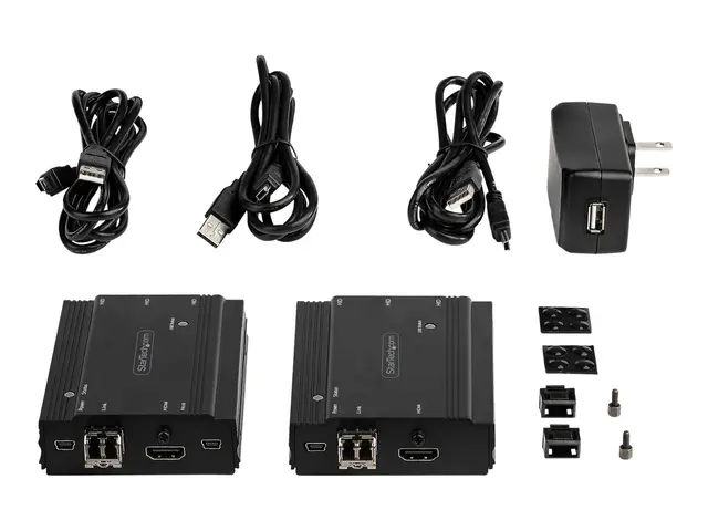 Startech 4K HDMI KVM Extender over Fiber, Video & USB up to 984ft/...