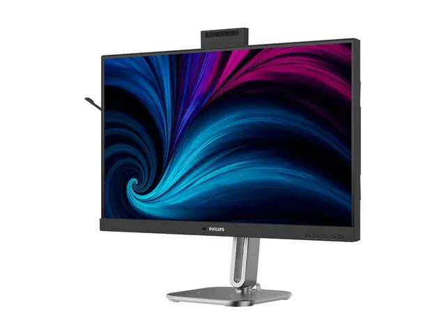 Philips 27B2U4601H - 4000 Series - LED-skjerm 27" - 2560 x 1440 QHD @ 120 Hz - IPS - 1500:1 - HDMI, DisplayPort, USB-C - høyttalere - sølv, koksgrå 