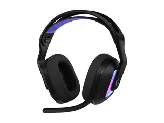 Logitech G G522 - Hodesett - full størrelse Bluetooth / LIGHTSPEED - trådløs, kablet - USB-A, USB-C - svart