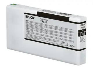 Epson T9131 - 200 ml - fotosort - original blekkpatron - for SureColor SC-P5000, SC-P5000 STD Spectro, SC-P5000 Violet, SC-P5000 Violet Spectro