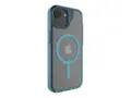 Zagg Santa Cruz Snap - Baksidedeksel for mobiltelefon blå - for Apple iPhone 13, 14, 15, 16e