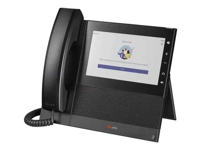Poly CCX 600 - For Microsoft Teams VoIP-telefon med anrops-ID/samt...