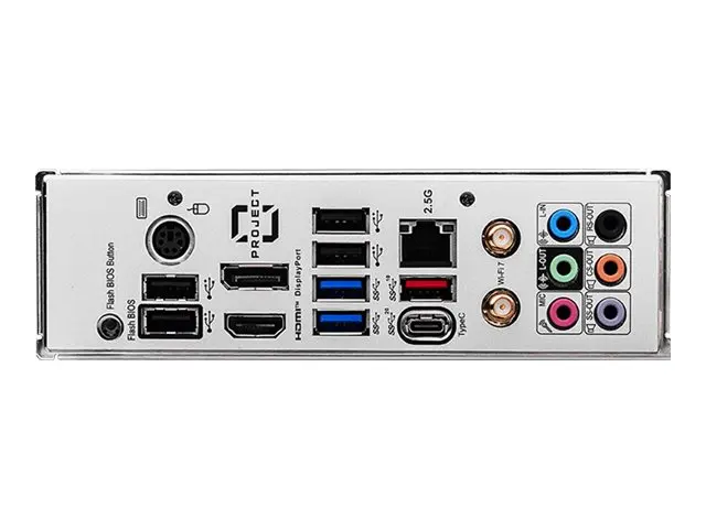 MSI Z790 PROJECT ZERO - Hovedkort - ATX - LGA1700-sokkel - Z790 Ch...
