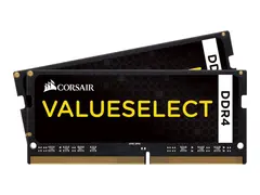 CORSAIR Value Select - DDR4 - sett - 16 GB: 2 x 8 GB SO DIMM 260-pin - 2133 MHz / PC4-17000 - ikke-bufret
