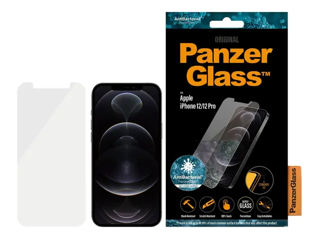 PanzerGlass Original - Skjermbeskyttelse for mobiltelefon glass Ap...
