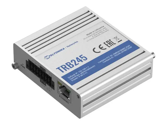 Teltonika TRB245 - Gateway - 100Mb LAN, RS-232, RS-485 - LTE - 3G,...