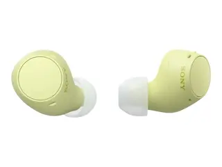 Sony WF-C510 - True wireless-hodetelefoner med mikrofon i &#248;ret - gul