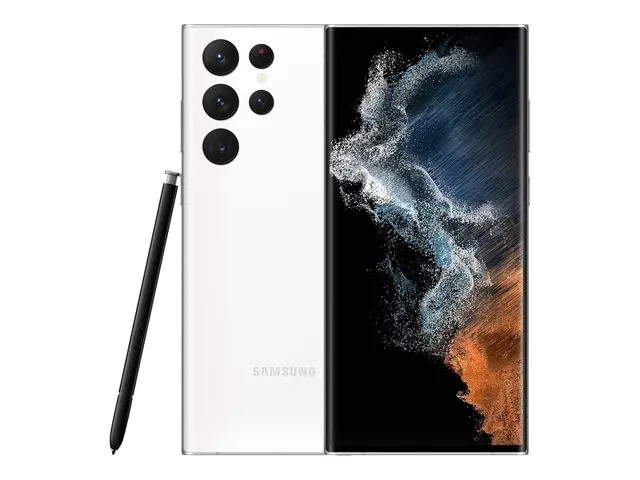 2nd-A Galaxy S22 Ultra 5G 128GB White A-grade | Brukt 2 års garant...
