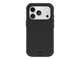 OtterBox Defender Series Pro - Beskyttende deksel for mobiltelefon polykarbonat, termoplastisk elastomer (TPE) - svart - for Apple iPhone 17 Pro, 18 Pro