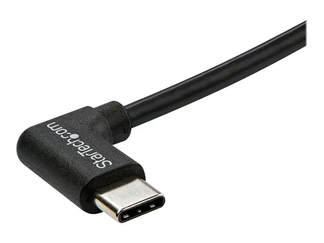StarTech.com Right Angle USB-C Cable - 1m / 3 ft - Reversible - M/...