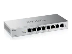 Zyxel GS1200v3 Series GS1200-8HPv3 Switch - Styrt - 8 x 10/100/1000 (4 PoE+) - stasjonær - PoE+ (68 W)