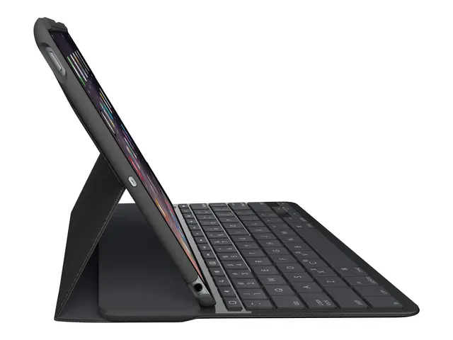 Logitech Slim Folio - Tastatur og folioveske - full size - trådløs...