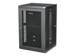 STARTECH 18U SERVER RACK ENCLOSURE WIT HINGE - WALL MOUNT NETWORK RACK