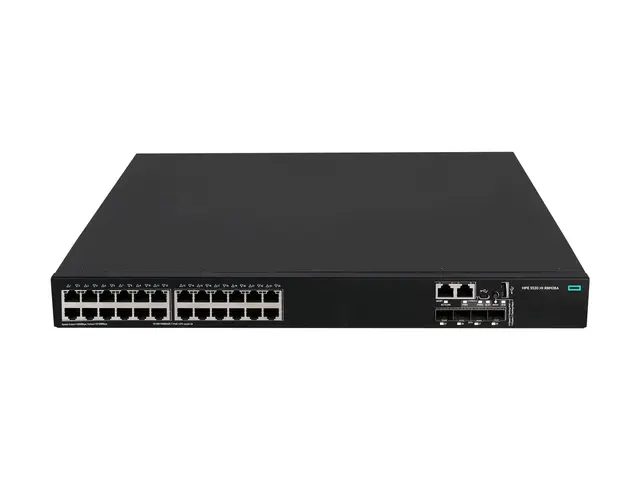 HPE FlexNetwork 5520 24G PoE+ 4SFP+ HI 1-slot Switch - L3 Styrt 24...