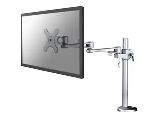 Neomounts FPMA-D935G - Monteringssett - full bevegelse for LCD-skjerm - sølv - skjermstørrelse: 10"-30" - malje, skrivebordsmonterbar