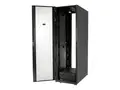 APC NetShelter SX Enclosure with Roof and Sides Rack - svart - 48U - 19" - TAA-samsvar - for P/N: SMT2200I2U-BR, SRT1000XLA, SRT1500XLA, SRT2200XLA, SRT3000XLA, SRT3000XLAUS