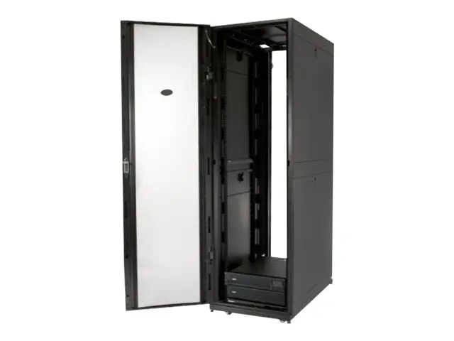 APC NetShelter SX Enclosure with Roof and Sides - Rack svart 48U 1...