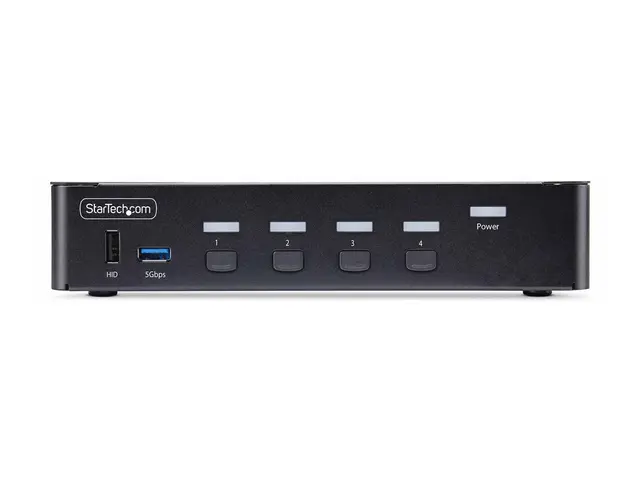 StarTech.com 4-Port DisplayPort 1.4 KVM Switch, 8K 60Hz / 4K 144Hz...