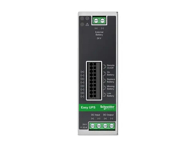 Schneider Electric Easy UPS - (DIN-skinnemonterbar) 10A DC 24 V 24...
