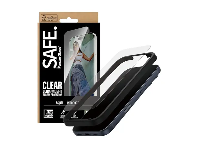 SAFE. by PanzerGlass® Screen Protector iPhone 17 Pro | Ultra-Wide ...