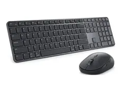 Dell Pro 7 KM726 - Tastatur- og mussett - smalt trådløs - 2.4 GHz, Bluetooth 6.0 - QWERTY - Spansk - grafitt