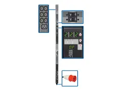 Eaton Tripp Lite Series PDU 3-Phase Metered 220/230V 22.2kW 32A IEC309 36 C13; 6 C19 0U vertical rackmount - strømfordelerenhet - 22.1 kW - TAA-samsvar