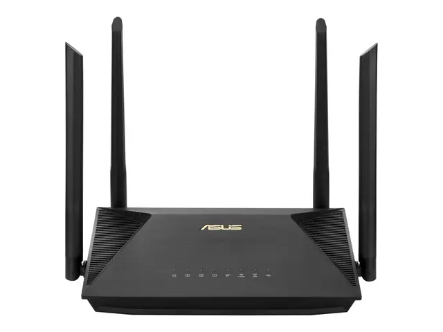 ASUS RT-AX53U - Trådløs ruter 3-portssvitsj 1GbE Wi-Fi 6 Dobbeltbånd