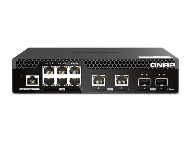 QNAP Web Managed Series - Switch halvbredde, lag 2 Styrt rackmonte...