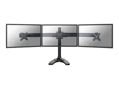 Neomounts FPMA-D700DD3 - Stativ - for 3 LCD-skjermer svart - skjermstørrelse: 10"-27" - skrivebordsstativ, malje, skrivebordsmonterbar