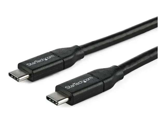 StarTech.com USB C To Cable - 3 ft / 1m USB-IF Certified 5A PD 2.0...