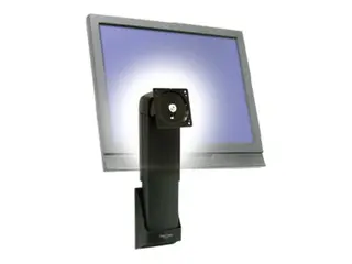 Ergotron Neo-Flex - Monteringssett (veggmontering) for flatpanel - svart - skjermstørrelse: inntil 27"