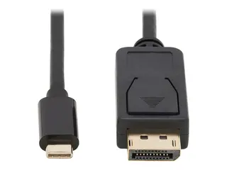 Eaton Tripp Lite Series USB-C to DisplayPort Bi-Directional Active Adapter Cable (M/M), 4K 60 Hz, HDR, Locking DP Connector, 6 ft. (1.8 m) DisplayPort-kabel - 24 pin USB-C til DisplayPort - 1.8 m