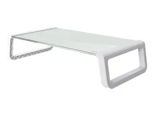 Trust Monta - Notebook- / LCD-skjermstativ herdet glass - hvit