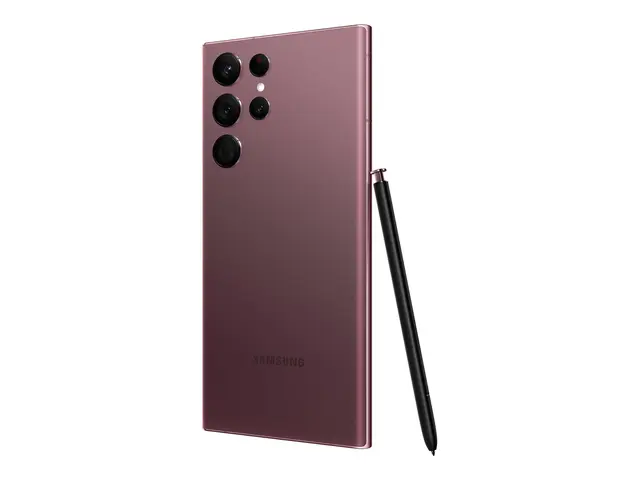 2nd-A Galaxy S22 Ultra 5G 128GB Burgundy A-grade | Brukt 2 års gar...