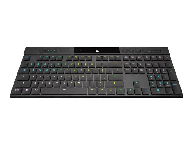 CORSAIR Gaming K100 AIR RGB - Tastatur Ultra-Thin backlit trådløs ...