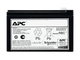 APC - UPS-batteri - 6 x batteri ventilregulert blysyre (VRLA) - 9 Ah - 0U