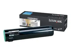 Lexmark - Høy ytelse - svart - original tonerpatron LCCP - for Lexmark C935dn, C935dtn, C935dttn, C935hdn