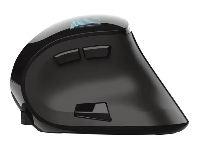 Trust Voxx - Vertikal mus - ergonomisk - høyrehendt - optisk - 9 k...