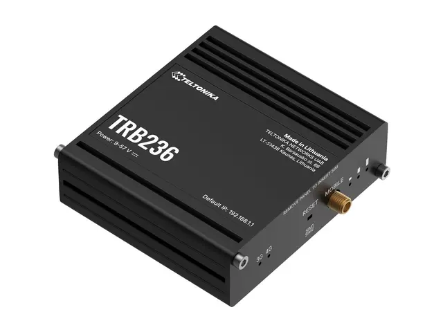 Teltonika TRB236 - Trådløs ruter - WWAN DNP3 - 3G, 4G - DIN-skinne...